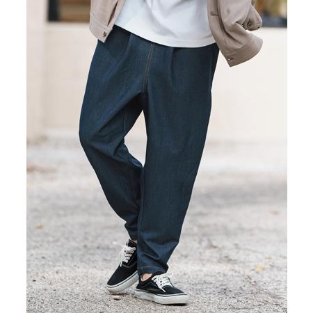 【CAMBIO(カンビオ)】Deformed Silhouette Stretch Ripstop Like Denim Pants デニムパンツ(MIU-251-039) | CAMBIO | 04