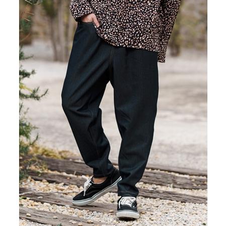 【CAMBIO(カンビオ)】Deformed Silhouette Stretch Ripstop Like Denim Pants デニムパンツ(MIU-251-039) | CAMBIO | 06