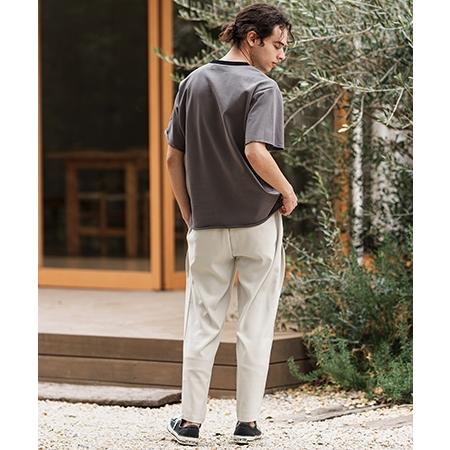 CAMBIO（カンビオ） 【】ストレッチサルエルテーパードパンツ : CAMBIO