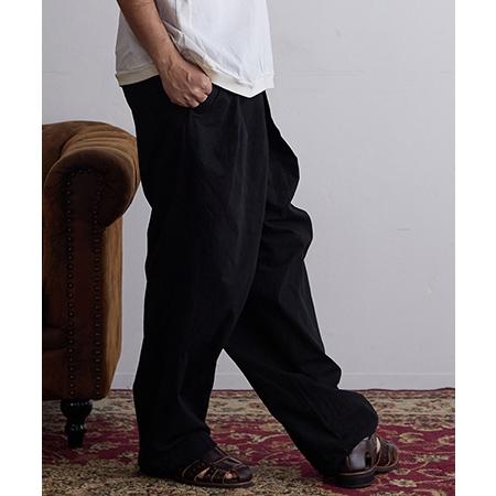 EGO TRIPPING エゴトリッピング MARLOCK シャンブレーデニムパンツ 626450 Black Blue
