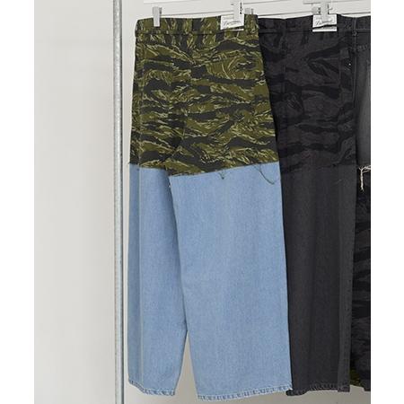 【DISCOVERED(ディスカバード)】LAYERED ARMY DENIM PANTS パンツ(DC-AW25-PT-06) | DISCOVERED | 15
