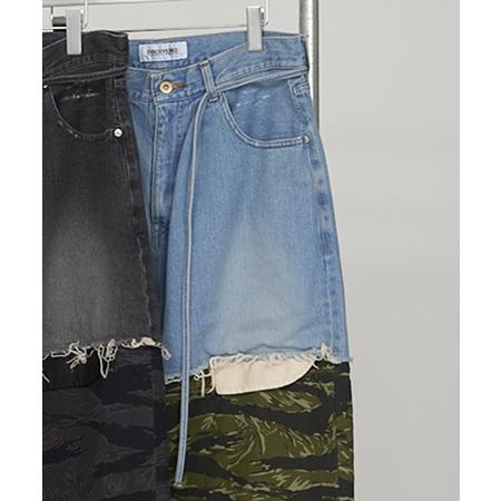 【DISCOVERED(ディスカバード)】LAYERED ARMY DENIM PANTS パンツ(DC-AW25-PT-06) | DISCOVERED | 17