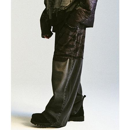 【DISCOVERED(ディスカバード)】LAYERED ARMY DENIM PANTS パンツ(DC-AW25-PT-06) | DISCOVERED | 07