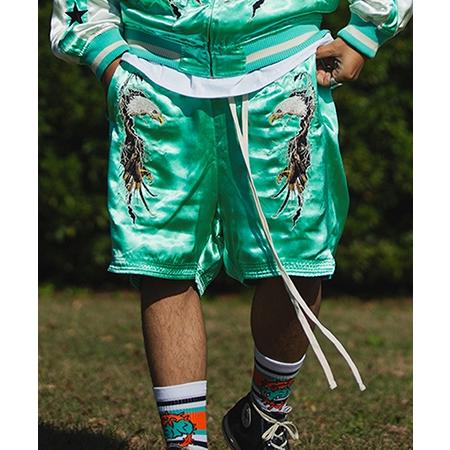【MAYO(メイヨー)】EAGLE THUNDER EMBROIDERY SOUVENIR SHORTS ショートパンツ(25MY-SPT003) |  | 05