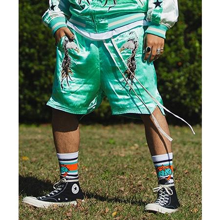 【MAYO(メイヨー)】EAGLE THUNDER EMBROIDERY SOUVENIR SHORTS ショートパンツ(25MY-SPT003) |  | 06