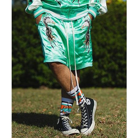 【MAYO(メイヨー)】EAGLE THUNDER EMBROIDERY SOUVENIR SHORTS ショートパンツ(25MY-SPT003) |  | 07