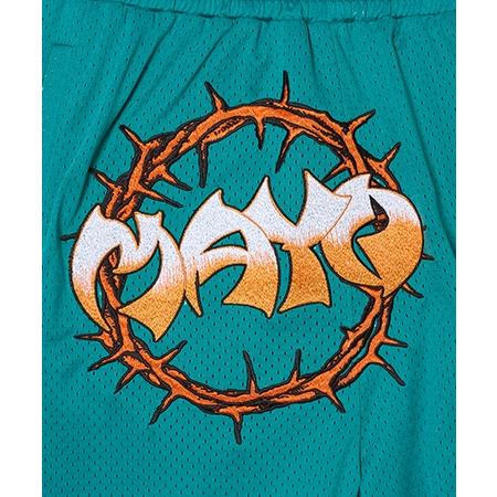 MAYO(メイヨー)】MAYO THORNS EMBROIDERY GAME SHORTS ショートパンツ