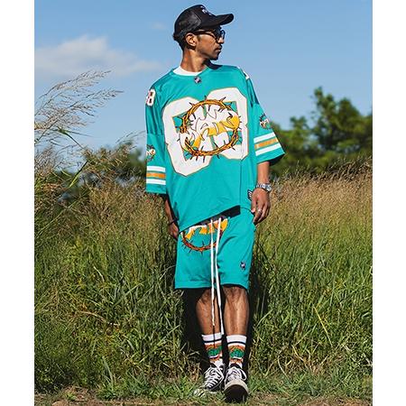 MAYO(メイヨー)】MAYO THORNS EMBROIDERY GAME SHORTS ショートパンツ