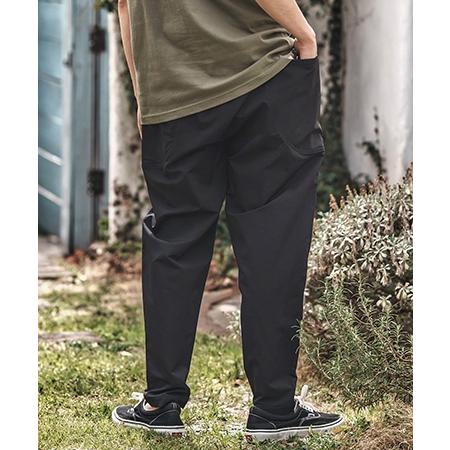 CAMBIO（カンビオ） 【】ナイロンテーパードガーデニングパンツ