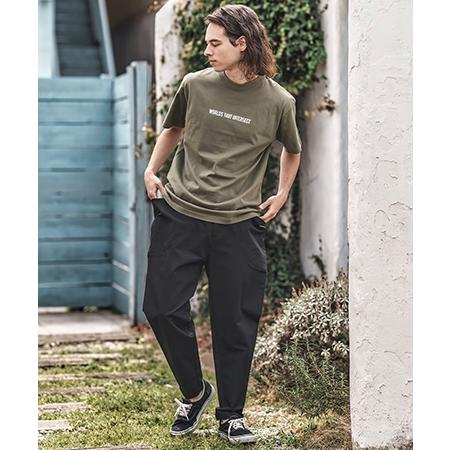 CAMBIO（カンビオ） 【】ナイロンテーパードガーデニングパンツ