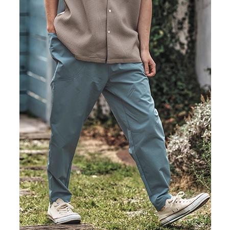 新品未使用 Lサイズ CAMBIOパッカリングナイロンテーパードパンツ