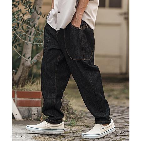 CAMBIO（カンビオ） 【】 変形ブッシュバルーンデニムパンツ(C10013