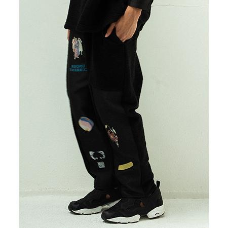 【STOF(ストフ)】FLAGMENTS MIX DAYOFF PANT ワイドパンツ(SF25AW-18) | STOF | 07
