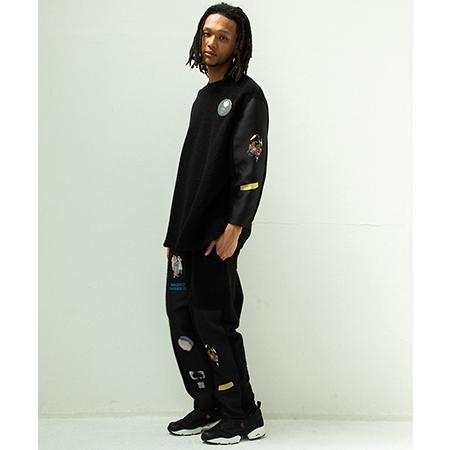 【STOF(ストフ)】FLAGMENTS MIX DAYOFF PANT ワイドパンツ(SF25AW-18) | STOF | 10
