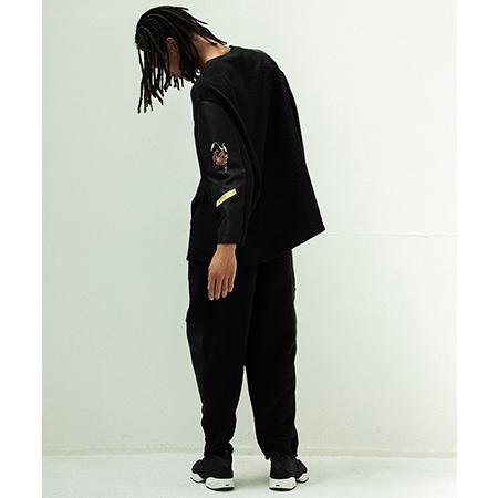 【STOF(ストフ)】FLAGMENTS MIX DAYOFF PANT ワイドパンツ(SF25AW-18) | STOF | 11