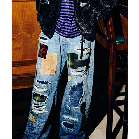 【glamb(グラム)】Mid Century Unplugged Denim ミッドセンチュリーアンプラグドデニム パンツ(GB0325-P04) | glamb