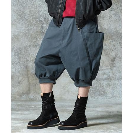 glamb（グラム） 【】Sarrouel Rib Cropped Pants サルエルリブ