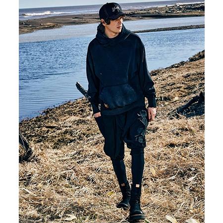 glamb（グラム） 【】Sarrouel Rib Cropped Pants サルエルリブ