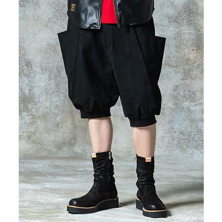 glamb（グラム） 【】Sarrouel Rib Cropped Pants サルエルリブ