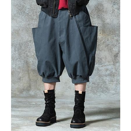glamb（グラム） 【】Sarrouel Rib Cropped Pants サルエルリブ