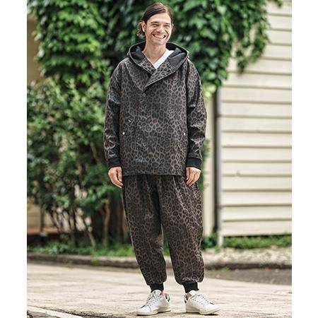CAMBIO（カンビオ） 【】Leopard Synthetic Leather Jogger Pants