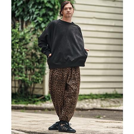 CAMBIO（カンビオ） 【】Leopard Synthetic Leather Jogger Pants