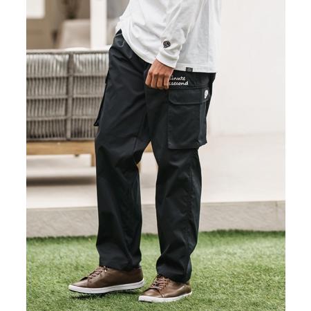 【1minute 1second(ワンミニットワンセカンド)】cargo pants with cursive embroidery カーゴパンツ(1M25A270) | 1minute 1second | 13