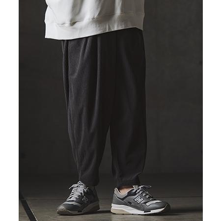 GLIMCLAP 【GLIMCLAP(グリムクラップ)】Balloon wide pants-Wide-wale