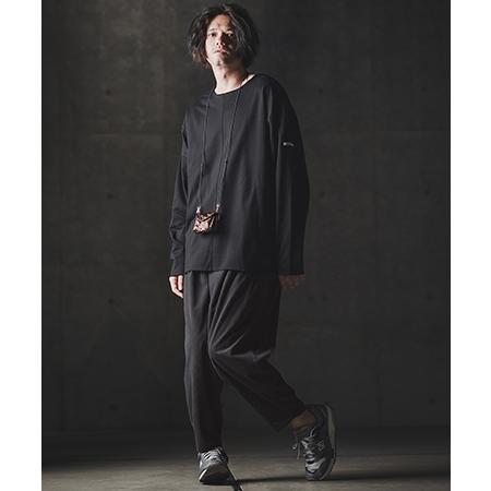 GLIMCLAP 【GLIMCLAP(グリムクラップ)】Balloon wide pants-Wide-wale