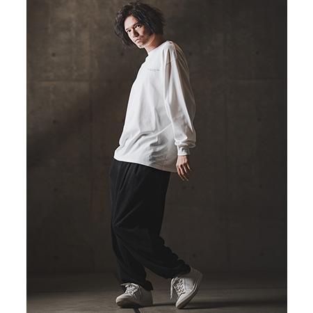GLIMCLAP 【GLIMCLAP(グリムクラップ)】Balloon wide pants-Wide-wale