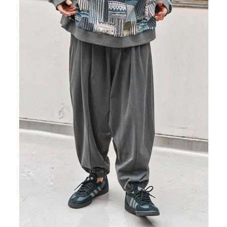 CAMBIO（カンビオ） 【】Slacks Fabric Sarrouel Pants サルエルパンツ