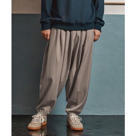 【CAMBIO】Side Line Sarrouel Cut Pantsサルエル CAMBIO（カンビオ） 【】Slacks Fabric Sarrouel Pants サルエルパンツ