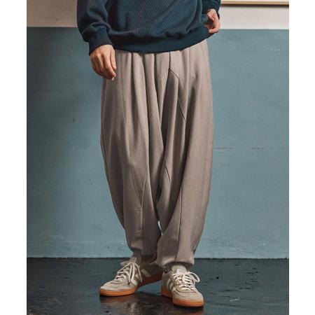 【CAMBIO】Side Line Sarrouel Cut Pantsサルエル CAMBIO（カンビオ） 【】Slacks Fabric Sarrouel Pants サルエルパンツ