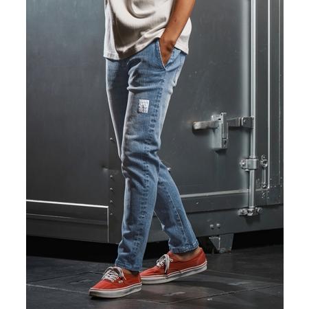 【wjk reluxe】tight tension knit denim skinny pants デニムスキニーパンツ(WR25W-17) | wjk | 14