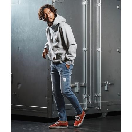 【wjk reluxe】tight tension knit denim skinny pants デニムスキニーパンツ(WR25W-17) | wjk | 17