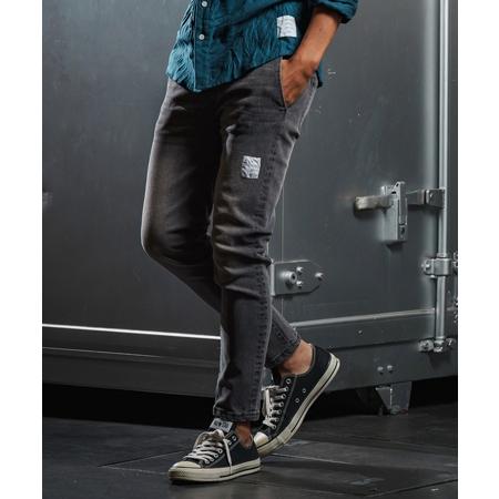 【wjk reluxe】tight tension knit denim skinny pants デニムスキニーパンツ(WR25W-17) | wjk | 20