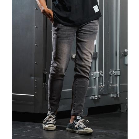 【wjk reluxe】tight tension knit denim skinny pants デニムスキニーパンツ(WR25W-17) | wjk | 22
