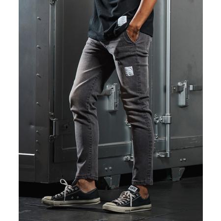 【wjk reluxe】tight tension knit denim skinny pants デニムスキニーパンツ(WR25W-17) | wjk | 05