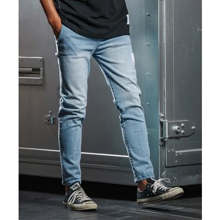 【wjk reluxe】tight tension knit denim skinny pants デニムスキニーパンツ(WR25W-17) | wjk | 07