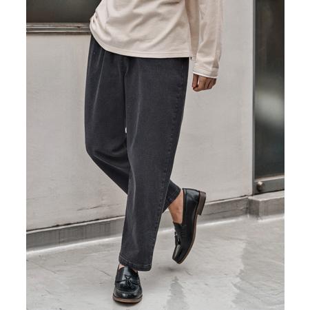 CAMBIO（カンビオ） 【】Fleece Lining Denim Balloon Pants デニム