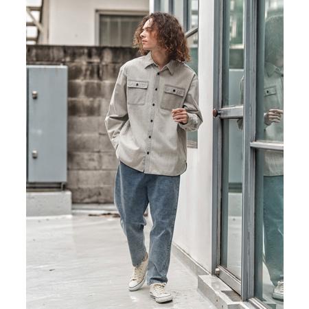 新品 ballon denim SH グレー CAMBIO（カンビオ） 【】Fleece Lining Denim Balloon Pants デニム