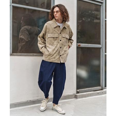 【CAMBIO(カンビオ)】Fleece Lining Denim Curve Pants デニムカーブパンツ(CAM25AW-021) | CAMBIO | 17