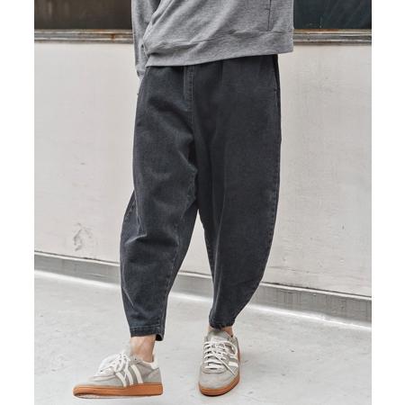 【CAMBIO(カンビオ)】Fleece Lining Denim Curve Pants デニムカーブパンツ(CAM25AW-021) | CAMBIO | 22
