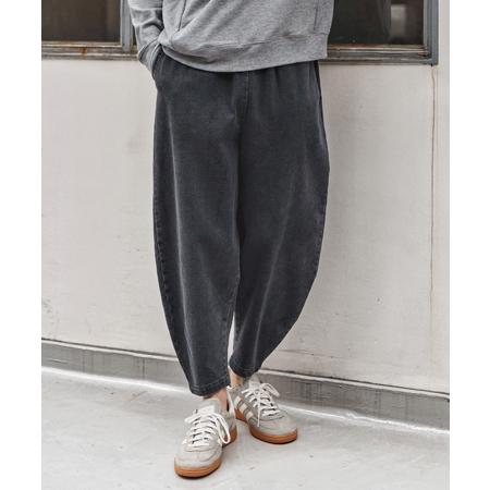 【CAMBIO(カンビオ)】Fleece Lining Denim Curve Pants デニムカーブパンツ(CAM25AW-021) | CAMBIO | 05