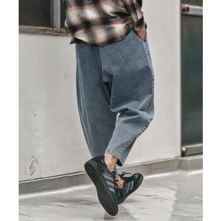 【CAMBIO(カンビオ)】Fleece Lining Denim Curve Pants デニムカーブパンツ(CAM25AW-021) | CAMBIO | 07