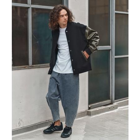【CAMBIO(カンビオ)】Fleece Lining Denim Curve Pants デニムカーブパンツ(CAM25AW-021) | CAMBIO | 12