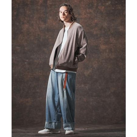 【Jih Nunc(ジーヌンク)】11.5ozデニムロールアップ加工ワイドパンツ(JIH-R1136) | Jih Nunc | 17