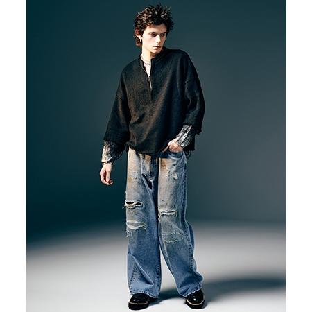 glamb（グラム） 【】Rebirth Denim リバースデニム パンツ(GB0425-P01 