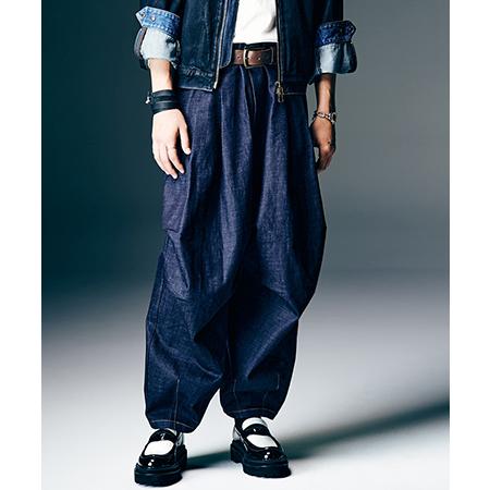 glamb（グラム） 【】Crossover Tuck Pants クロスオーバータック