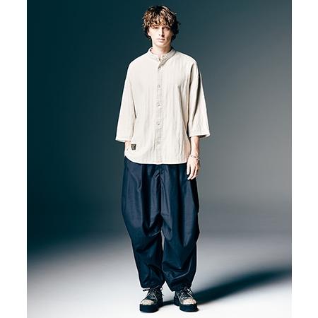 glamb（グラム） 【】Crossover Tuck Pants クロスオーバータック